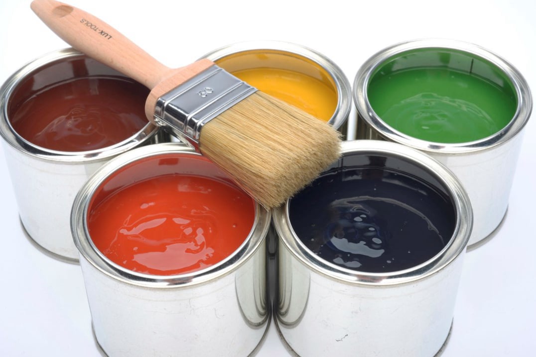 Painting products in Masvingo, Zimbabwe